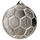 Medalje futbolli Victoria Sport C8850, çelik, 50 mm diametër, ngjyrë argjendi