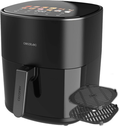 Fritezë ajri Cecotec Cecofry Grill Duoheat 6500, 6.5L, 1700W, e zezë