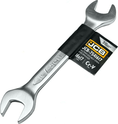 Çelës i hapur JCB, 16x17mm, metalik