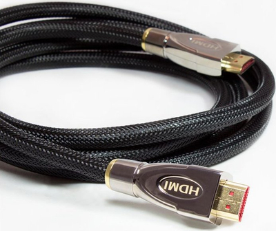 Kabllo HDMI PYTHON GC M0254, Ultra High Speed 2.1, 2.0m, e zezë