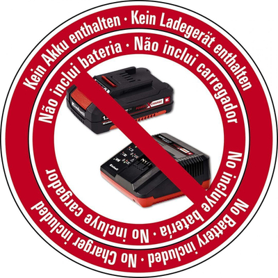 Stërvitëse vidhosëse pa kabllo Einhell TE-CD 18/40 Li BL Solo, 18V, brushless, e kuqe