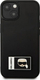 Mbulesë telefoni Karl Lagerfeld Ikonik Patch, për iPhone 13 mini 5.4", hardcase, e zezë