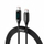 Kabllo USB-C Voltage PowerDisplay, 100W PD, 1m, e zezë