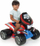 Quad elektrik për kalamaj Injusa Wrestler, bateri 6V, deri 25 kg, i kuq