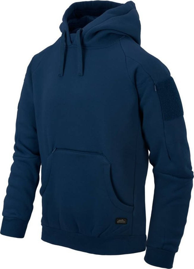 Bluzë me kapuç Helikon Urban Tactical Hoodie Lite Kangaroo, xhep kangur, për burra, blu, S