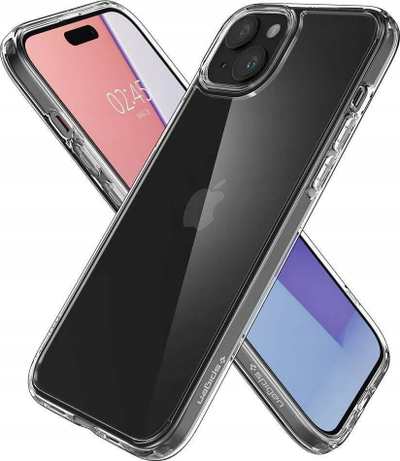 Mbulesë telefoni Spigen Ultra Hybrid, për iPhone 6.1" 2024, rezistente ndaj goditjeve, transparente