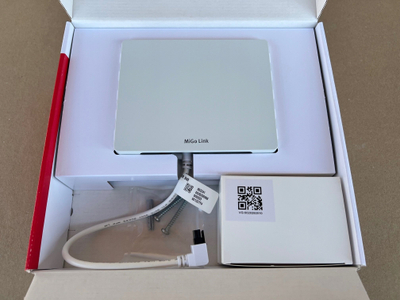 Modul interneti Saunier Duval MiGo Link SR 940F, WiFi, për kaldaja dhe pompa nxehtësie, i bardhë