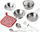 Set kuzhine lodër Cooking Set II, 9 copa, metal, shumëngjyrësh