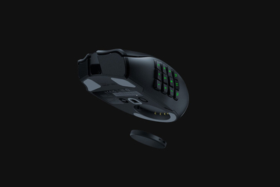 Гејминг глушец Razer Naga V2 Pro, безжичен, RGB, црн