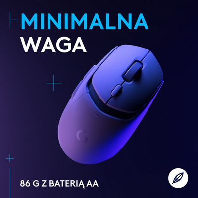 Maus gaming Logitech G309 Lightspeed, wireless, optik, i bardhë