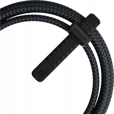 Kabllo karikimi Nomad Universal Cable V2, 1.5m, USB A USB C Micro USB, e zezë