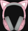 Kufje gaming Razer Kraken Kitty V2, pa tela, Bluetooth, rozë