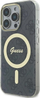 Kapak telefoni Guess GUHMP16XH4STK për iPhone 16 Pro Max 6.9", hardcase, MagSafe, i zi