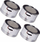 Aerator rubineti Universal, M22, set 4 copë, argjendtë