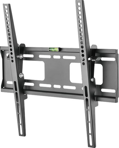Mbajtëse muri për TV DELTACO Heavy Tiltable, 32"-55", 50 kg, VESA 200x, e zezë