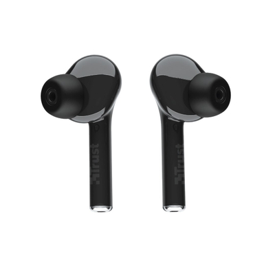 Kufje Bluetooth Trust Nika Touch, 16 orë, të zeza