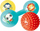 Set lodrash sensoriale Fisher-Price CFF0905, 3 në 1, me zile, me ngjyra