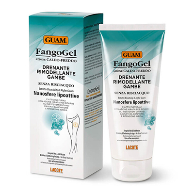 Xhel i ngrohtë forcues dhe dobësues për këmbë Guam Guam (FangoGel), 200 ml