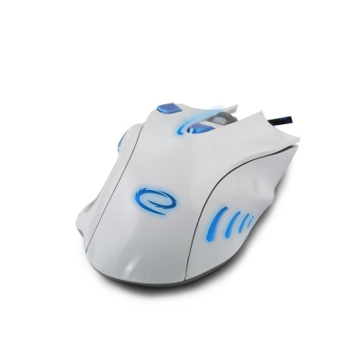 Maus gaming Esperanza Hawk MX401, 7D, i bardhë/ zi