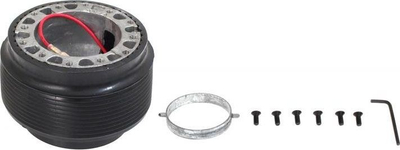 Nabë timoni MOMO Sparco për VW Golf 3, diametër 26mm, e zezë