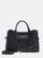 Çantë dore Guess Karnilla Logo Bucket, 32x21cm, material PU, e zezë