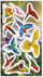 Stikera dekorativë Ranok Creative Parrot, set 10 copë, shumëngjyrësh