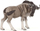 Figurë lodër Papo Wild Animal Kingdom Gnu, PVC, mbi 3 vjeç, kafe