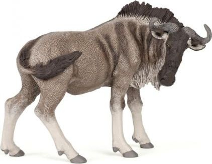 Figurë lodër Papo Wild Animal Kingdom Gnu, PVC, mbi 3 vjeç, kafe