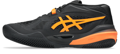 Патики за тенис Asics Gel-Resolution X Clay, за земјена подлога, црно-портокалови