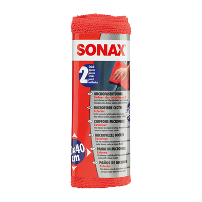 Set - leckë Sonax mikrofibër exterier, 2 copë