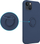 Mbrojtëse telefoni OEM Silicone Ring Case, për iPhone 12 Mini, TPU, blu