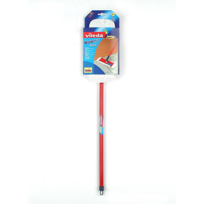 Fshesë lodër Theo Klein Vileda 6723, me kokë që rrotullohet, bisht 57 cm, e kuqe