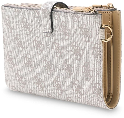 Portofol i madh për femra Guess Laurel II Slg SWSG74 59157, me shumë ndarje, beige
