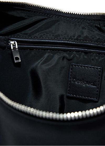 Çantë për femra Desigual Half Logo Zante Black Banana Bag, e zezë