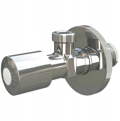 Valvul këndore SAMEE PULSAR Click-clack, 1/2" x 1/2", për zorrë