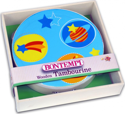 Dajre druri për fëmijë Bontempi Play, 18 cm, 6 zile, shumëngjyrëshe