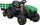 Traktor elektrik për fëmijë Ecotoys, 12V, me rimorkio, i gjelbër