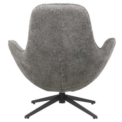 Kolltuk Brynn bouclé rrotullues (HM9594.01), gri/ zezë