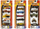Set i makinave Mattel Matchbox, 5 copë, shumëngjyrëshe