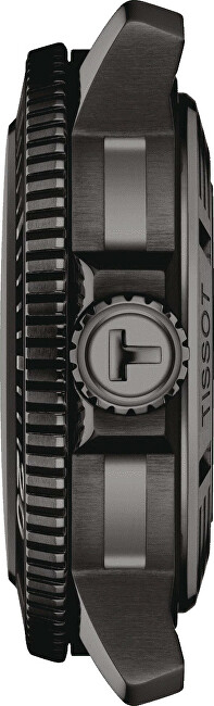 Orë dore për meshkuj Tissot Seastar 2000 Professional Powermatic 80 T120.607.37.041.00, e zezë/kaltër