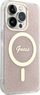 Kapakun iPhone Guess IML 4G MagSafe për iPhone 15 Pro Max, magnetik, rozë