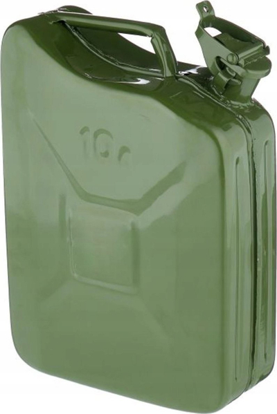 Kanonetë karburanti REXXON REX 434610, metalike, 10L, jeshile