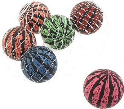 Toptha gome Adar, 3 cm, set 6 copë, shumëngjyrëshe