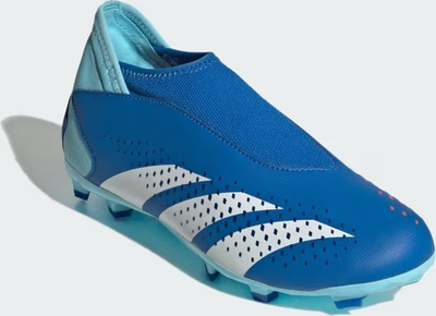 Këpucë futbolli Adidas Predator Accuracy.3 LL FG Jr IF2266, për kalamaj, pa lidhëse, blu