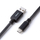 Kabllo USB CableMod CM-CKCA-CK-KC150KC-R, USB-C me USB-A, 1.5 m, gri
