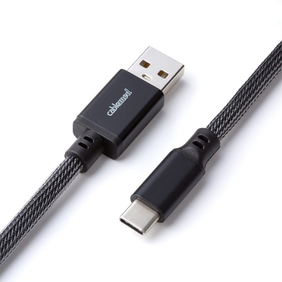 Kabllo USB CableMod CM-CKCA-CK-KC150KC-R, USB-C me USB-A, 1.5 m, gri
