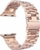 Rrip metalik për Apple Watch, 38/40/41 mm, çelik inox, rozë gold