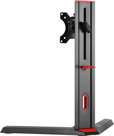 Qëndrim gaming për monitor Alterzone Pro One, 17"-32", me ngritje e ulje lartësie, i zi
