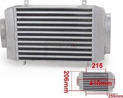 Intercooler TurboWorks për Mini Cooper S R53 1.6, 290x205x55 mm, alumin, ngjyrë argjendt