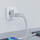 Karikues muri Acefast A32, 32W, USB C dhe USB A, i bardhë